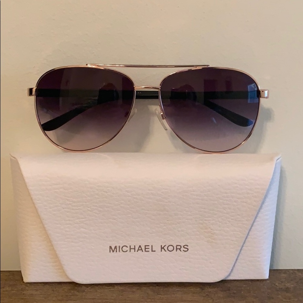 Perfect condition Michael Kors aviator sunglasses